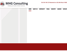 Tablet Screenshot of mhgconsulting-ny.com